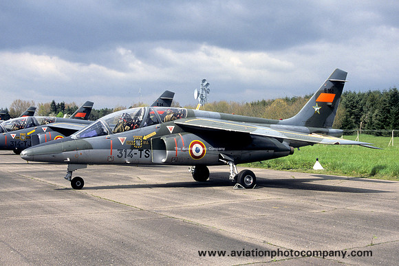French Air Force GE314 Dassault Alphajet E168/314-TS (2001)