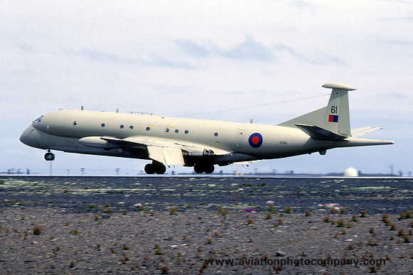 RAF Hawker Siddeley Nimrod MR.1 XV261 at Keflavik (1980)