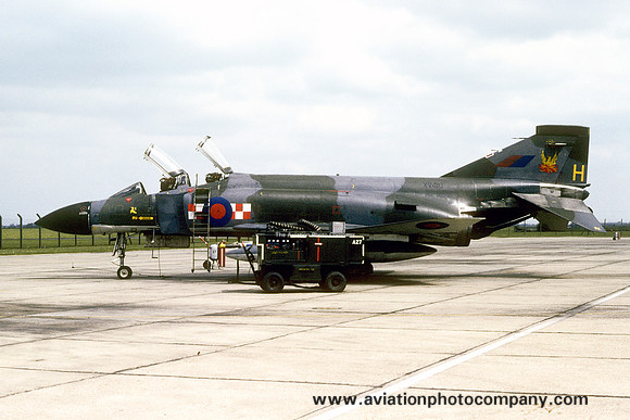 RAF 56 Squadron McDonnell F-4M Phantom FGR.2 XV410/H (1980)