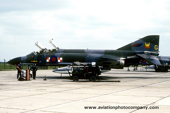 RAF 56 Squadron McDonnell F-4M Phantom FGR.2 XV494/G (1980)