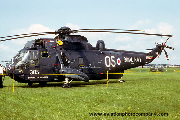 Royal Navy 819 Squadron Westland Sea King HAS.2A XV643/PW305 (1980)