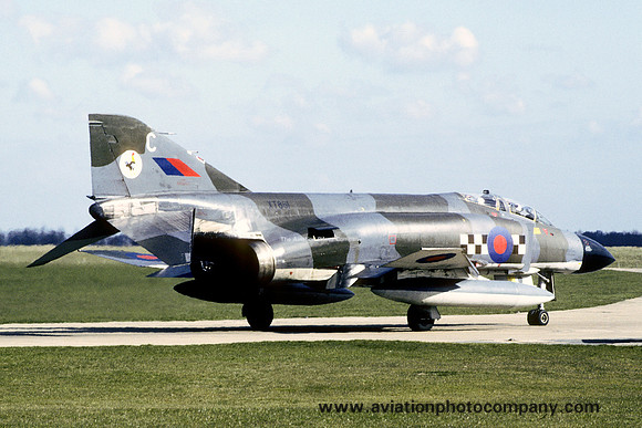 RAF 43 Squadron McDonnell F-4K Phantom FG.1 XT861/C (1980)