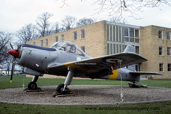 RAF Percival Provost T.1 7957M/XF545 Preserved at Linton on Ouse (1980)