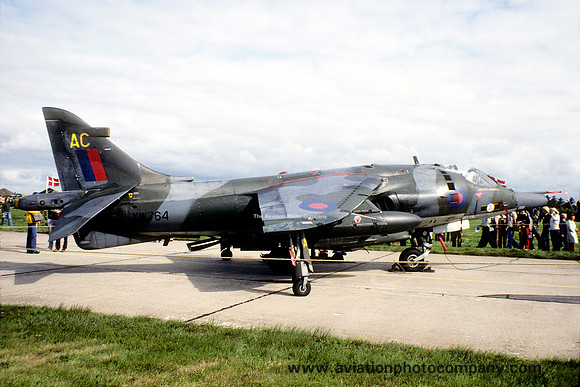 RAF 3 Squadron Hawker Siddeley Harrier GR.3 XW764/AC (1980)