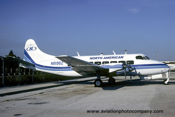 North American Airlines De Havilland Heron 2B (Riley) N81962 (1983)