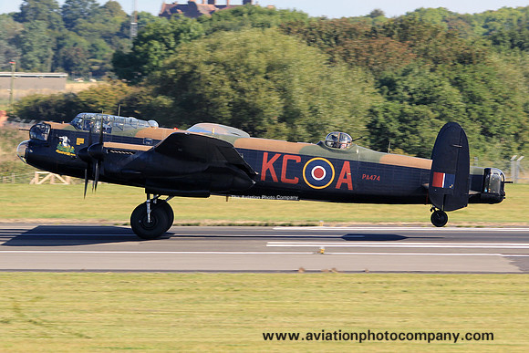 RAF Battle of Britain Memorial Flight Avro Lancaster B.I PA474 at Prestwick (2014)