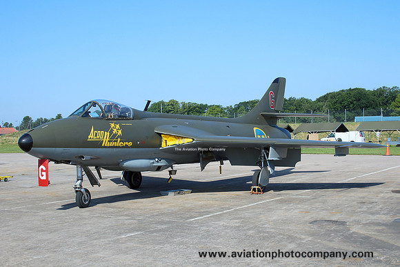 Swedish Air Force Historic Flight Hawker Hunter F.58 SE-DXM at the Satenas Open Day (2015)
