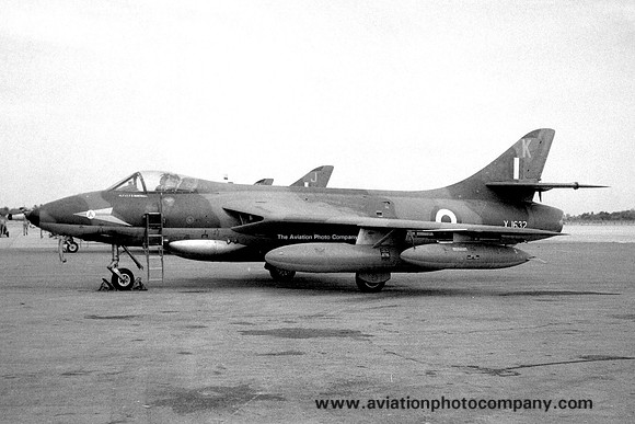 RAF 208 Squadron Hawker Hunter FGA.9 XJ632/K (1962)