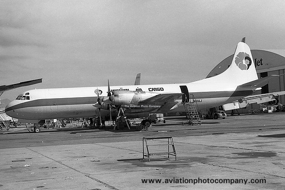 Hawaiian Air Cargo Lockheed Electra N61AJ (1978)