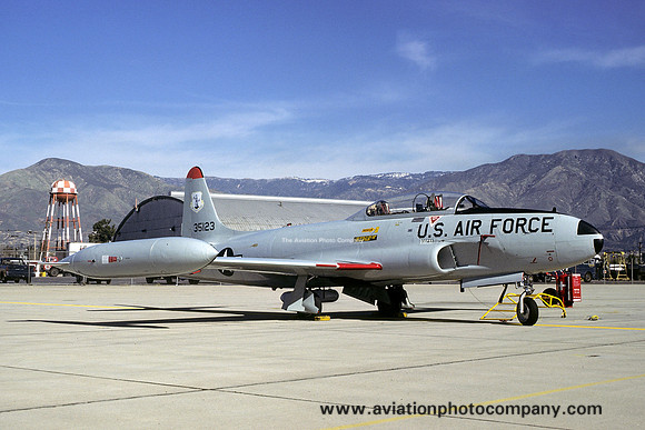 USAF National Guard Bureau Lockheed T-33A Shooting Star 53-5123 (1979)