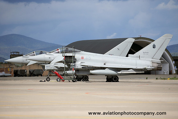 Italian Air Force 4 Stormo Eurofighter EF-2000 MM7289/4-5 (2015)