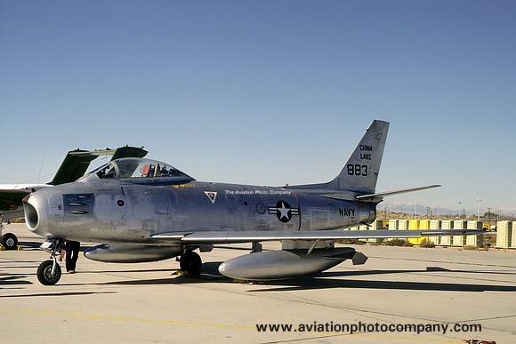 US Navy China Lake North American QF-86H "883" (1978)