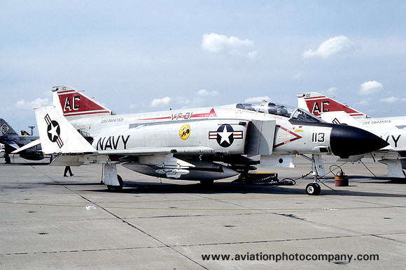 US Navy VF-31 McDonnell F-4J Phantom 155567/AC-113 (1976)