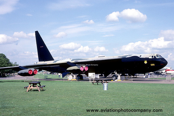 USAF Boeing B-52D 56-0689 at the Imperial War Museum Duxford (1985)