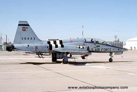 USAF 405 TTW Northrop F-5B 63-8443 (1976)