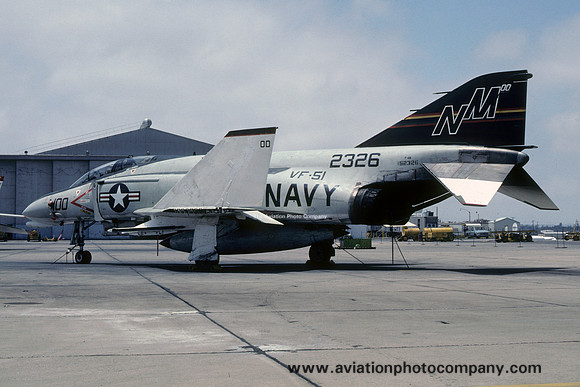US Navy VF-51 McDonnell F-4N Phantom 152326/NM-100 (1977)