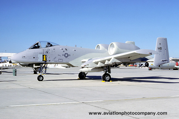 USAF 354 TFW Fairchild A-10A 77-0216/MB (1978)