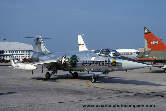 USAF 58 TFTW Lockheed F-104G Starfighter 63-13243 (1978)