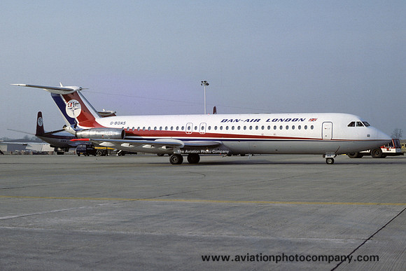 Dan Air London BAC-111 G-BDAS (1980)