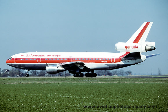 Garuda Indonesian Airways Douglas DC-10-30 PK-GID (1980)