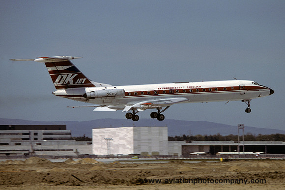 CSA Tupolev Tu-134 OK-EFJ (1980)