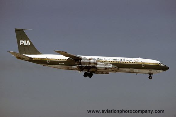 PIA Cargo Boeing 707-300C AP-AXA (1980)