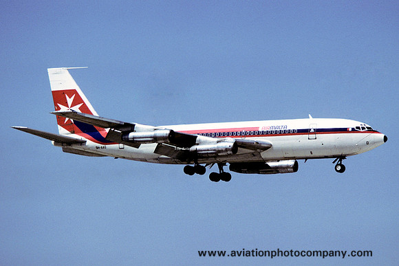 Air Malta Boeing 720 9H-AAQ (1980)