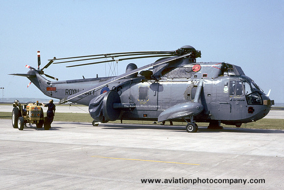 Royal Navy 849 Squadron Westland Sea King AEW.2A XV656/N186 (1990)
