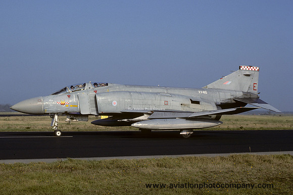 RAF 56 Squadron McDonnell F-4M Phantom FGR.2 XV410/E (1990)