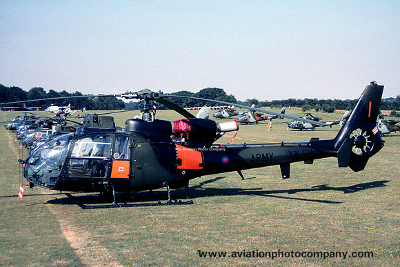 Army Air Corps 670 Squadron Westland Gazelle AH.1 XW911/I (1990)