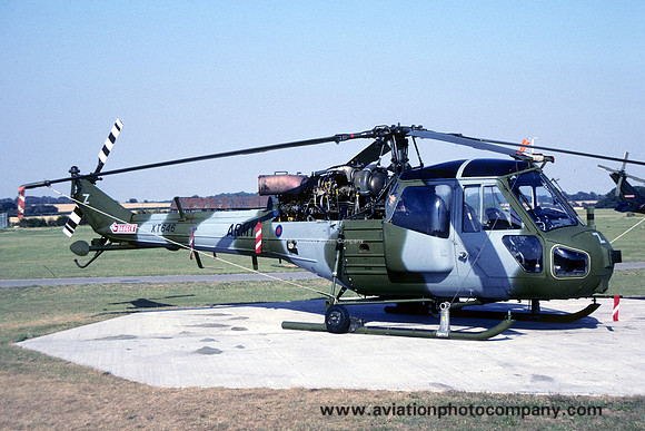 Army Air Corps 666 Squadron Westland Scout AH.1 XT646/Z (1990)