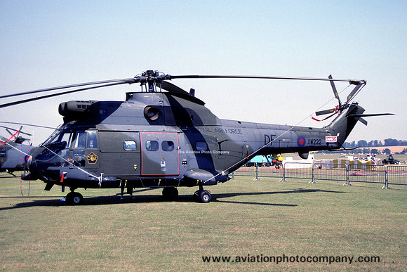 RAF 230 Squadron Westland Puma HC.1 XW222/DF (1990)