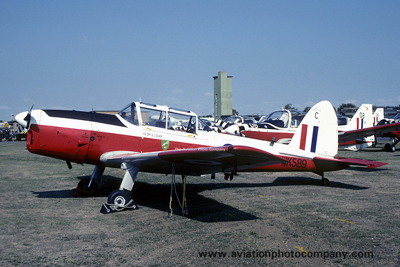 RAF 6 AEF DHC-1 Chipmunk T.10 WK589/C (1990)