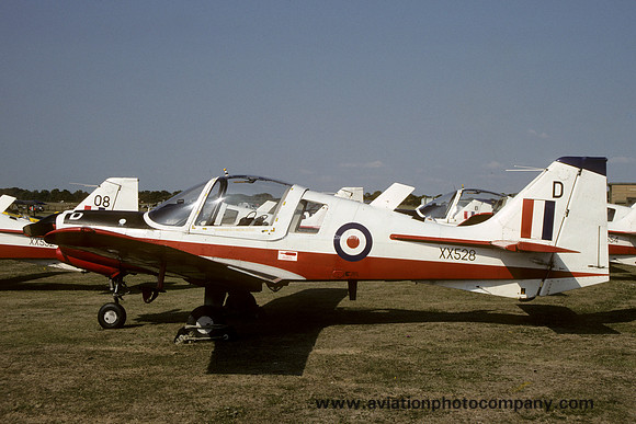 RAF Oxford UAS SAL Bulldog T.1 XX528/D (1990)