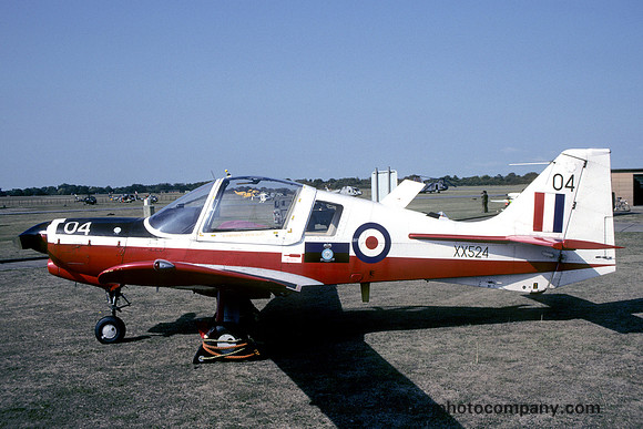 RAF London UAS SAL Bulldog T.1 XX649/02 (1990)