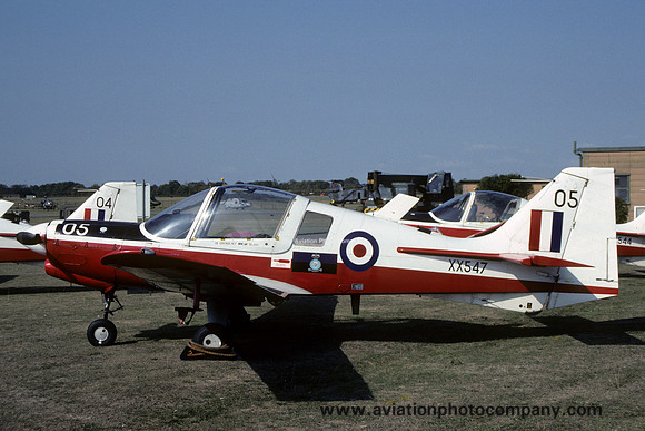 RAF London UAS SAL Bulldog T.1 XX547/05 (1990)