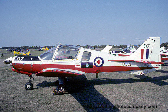 RAF London UAS SAL Bulldog T.1 XX553/07 (1990)