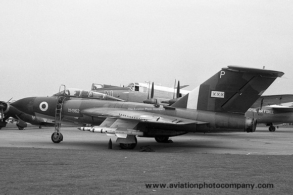 RAF 29 Squadron Gloster Javelin FAW.9 XH962/P at RAF Finningley (1962)