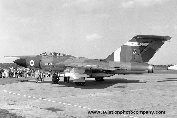 RAF 64 Squadron Gloster Javelin FAW.9 XH879/D at RAF Finningley (1961)