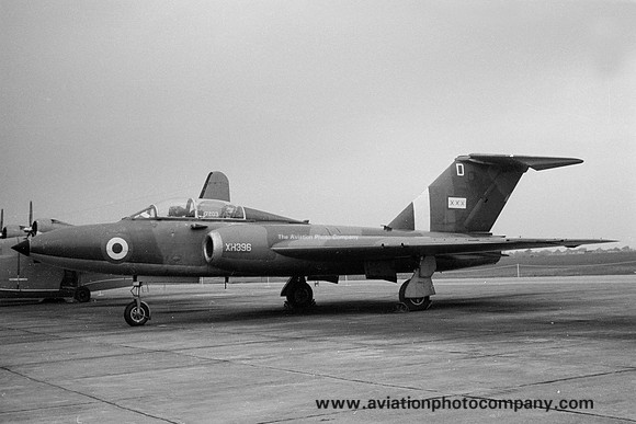 RAF 29 Squadron Gloster Javelin T.3 XH396/D at RAF Middleton St George (15.09.1962)