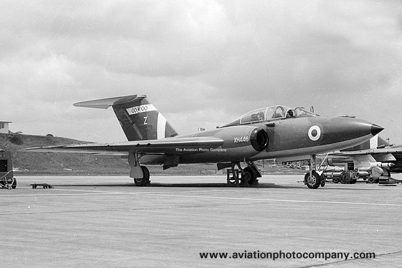 RAF 64 Squadron Gloster Javelin T.3 XH446/Z at RAF Tengah (1966)