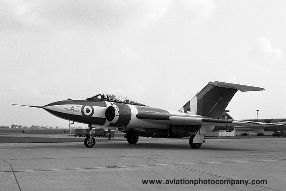 RAF A&AEE A Squadron Gloster Javelin FAW.9 XH897 at RAF Coltishall (1968)