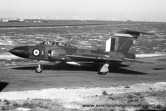 RAF 33 Squadron Gloster Javelin FAW.7 XH718/X (1960)