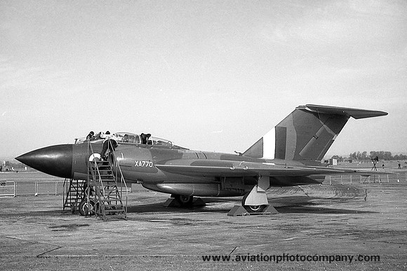 RAF 23 MU Gloster Javelin FAW.2 XA770 at RAF Aldergrove (1961)