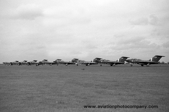 RAF 46 Squadron Gloster Javelin FAW.2s