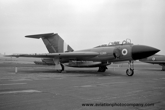 RAF 23 MU Gloster Javelin FAW.8 XJ165 at RAF Aldergrove (1960)