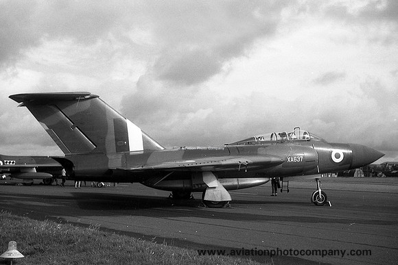 RAF 63 MU Gloster Javelin FAW.2 XA637 at RAF Aldergrove (1961)