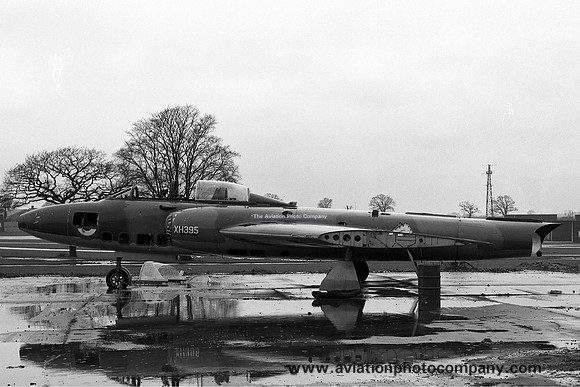 RAF Gloster Javelin T.3 XH395 on Wattisham fire dump (1968)