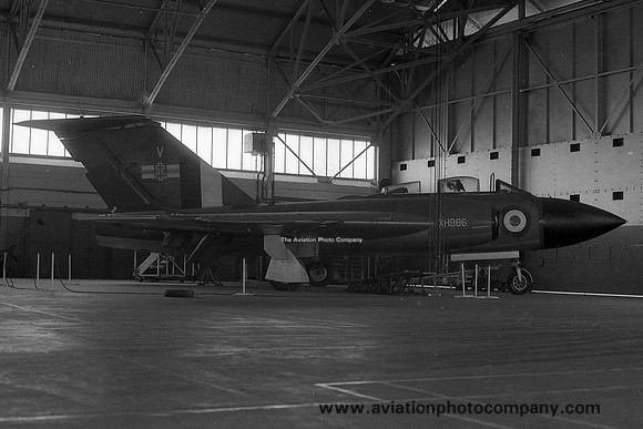 RAF 41 Squadron Gloster Javelin FAW.9 XH986/V at CSDE Swanton Morley (1967)