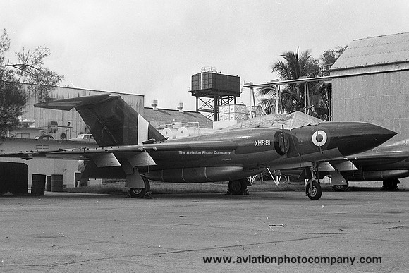 RAF Far East Gloster Javelin FAW.9 XH881 at RAF Seletar (1966)